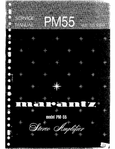 Marantz PM55 integrated amplifier