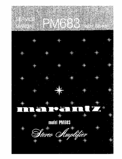 Marantz PM683 integrated amplifier