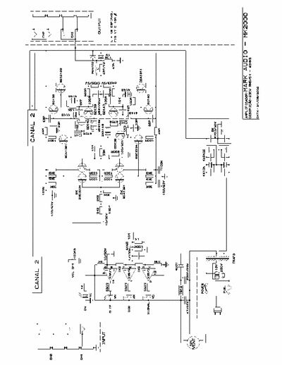 MarkAudio MK2000 power amplifier