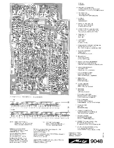Metz 9848 schematic and prints