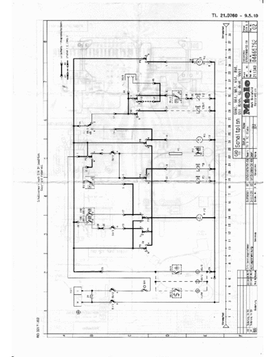 Miele Miele G660, 661, 662, 664, 860, GSI 8265, GG 9650, 9651 Dishwasher schematic  Miele G660, 661, 662, 664, 860, GSI 8265, GG 9650, 9651 pdf file