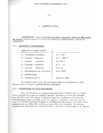 SCHLUMBERGER 7045 schéma et nomenclature