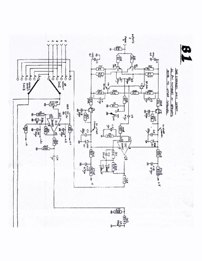 MusicalFidelity B1 amplifier