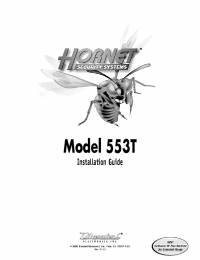 DEI 553T hornet alarm