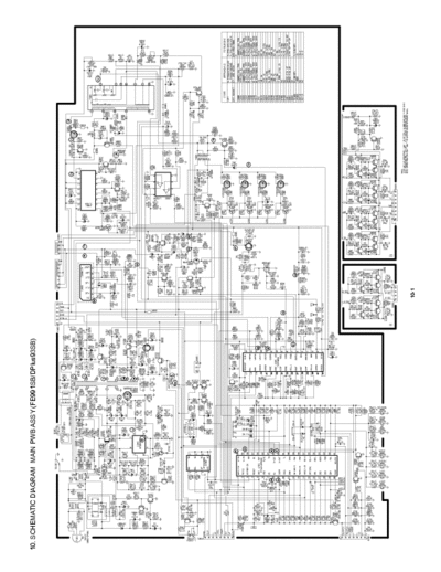 NEC FE991SB shematics and diagrams