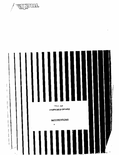 metrix ox722 ox725 service and user manuals for the metrix ox722 and ox725 oscilloscopes