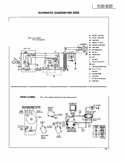 panasonic NN-6852_6552_6452_6252 panasNN-6852_6552_6452_6252 schematics