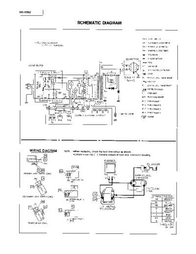 panasonic NN-K652 NN-K652 schematics