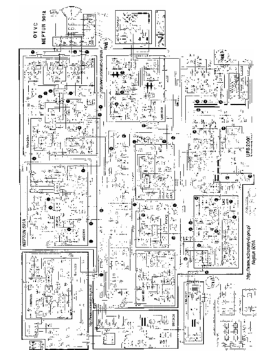 Neptun 501A Schematic diagram for the Neptun 501A model (all of the schematics of the separate pages of the PDF file have aligned and merged in one PDF file).