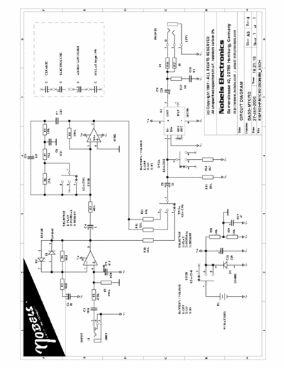 Nobels BAssMycro bassguitar preamp