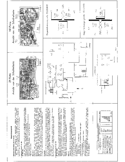 Nordmende Transita K 2/608K service manual