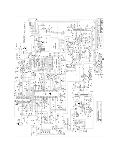 OVP CTV2541_CTV2542 Only schematic diagram of this TV
