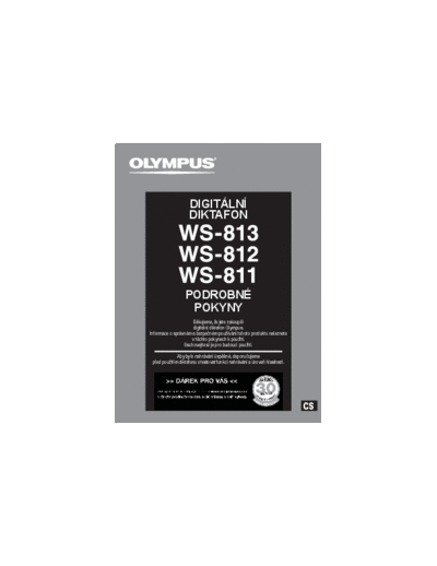 Olympus WS-811-812-813 Service Manual