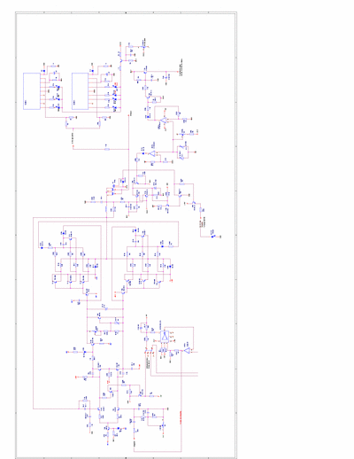 Omnitronic P-1500 Chematic diagram POwer amplifier Omnitronic P-1500