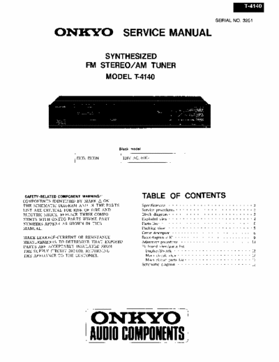 Onkyo T4140 tuner