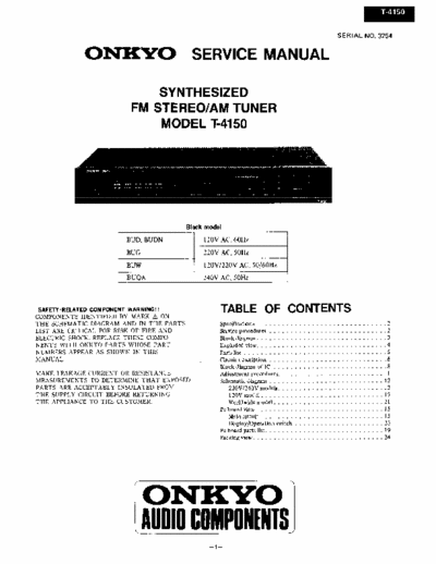 Onkyo T4150 tuner