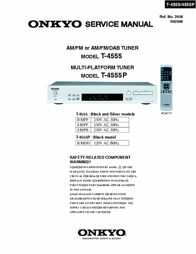 Onkyo T4555 tuner