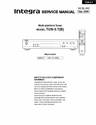 Onkyo Tun3.7 tuner