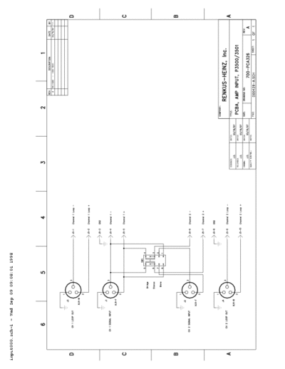 Renkus Heinz P3500 power amp