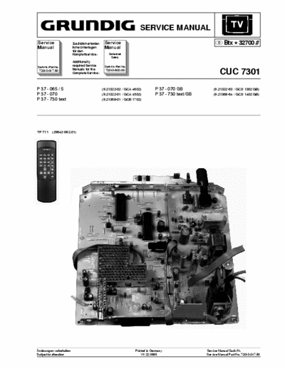 Grundig CUC7301 CUC7301