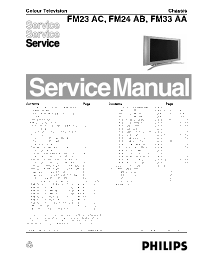 PHILIPS  Service Manual