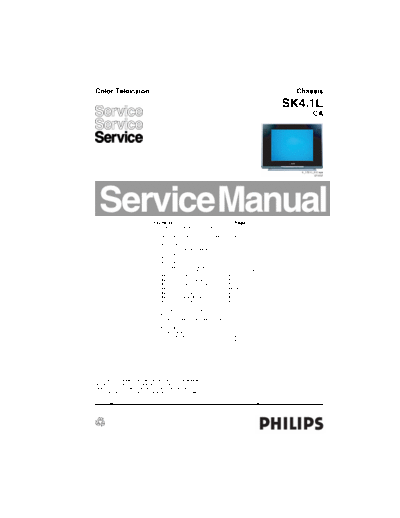 PHILIPS  Service Manual