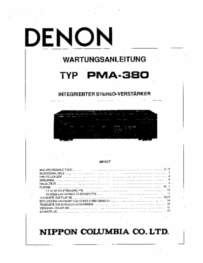 DENON PMA-380 1