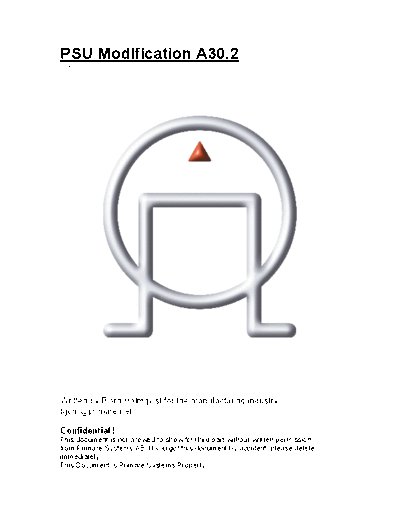 Primare A30.2 PSU_Modification_A30.2_070212