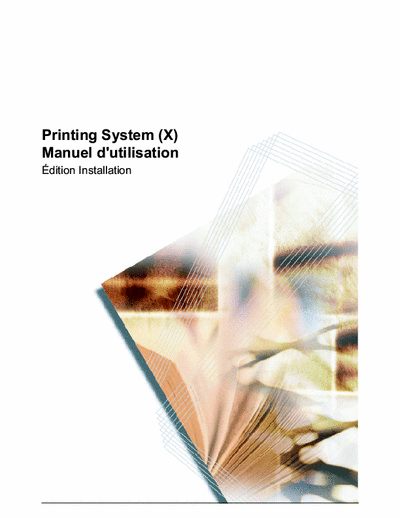 KYOCERA MITA 1635 Printing System (X) 
Manuel d