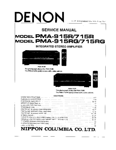 Denon PMA-915R Stereo Integrated Amplifier
