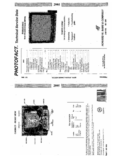 Panasonic CTN-2580S Panasonic CTN-2580S (Chassis AEDP200) (Service Manual)