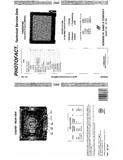 Panasonic CT-27S15R Panasonic CT-27S15R (Chassis AMEDP224) (Service Manual)