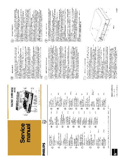 Philips 22RH802 service manual