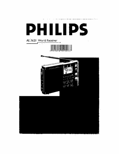 Philips AE3625 receiver