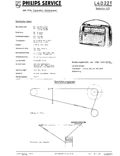 Philips L4D22T service manual