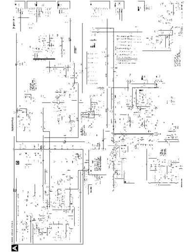 Philips 32PW9523_12 Electrical diagram of Philips Matchline 32PW9523_12 with chassis MD2.2