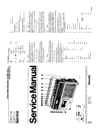Philips 22ARC33 service manual
