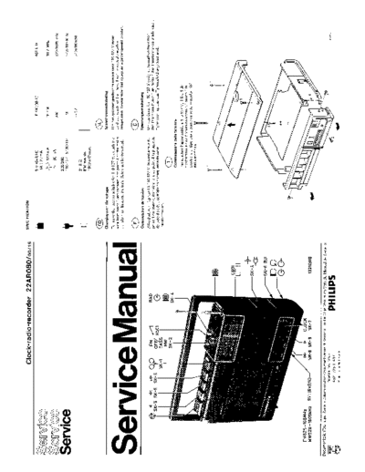 Philips 22AR080 service manual