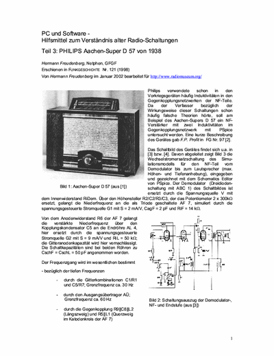 Philips D 75     Philips D 57.