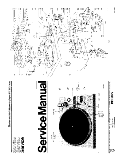 Philips F7213 service manual