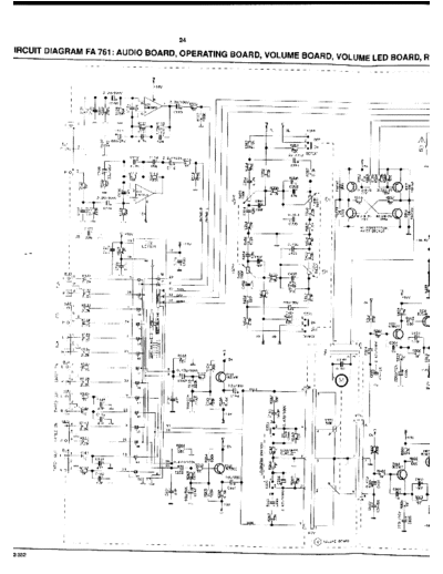 Philips FA-741 DIAGRAMA ELECTRICO