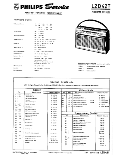 Metz L2D42T Nicolette de luxe service manual