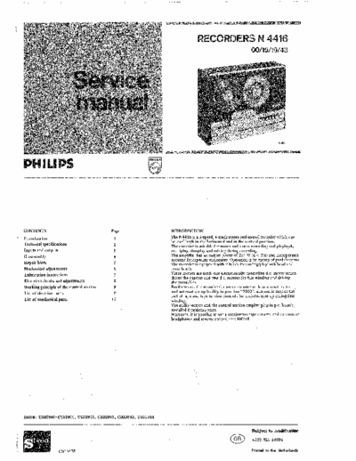 Philips N4416 tape