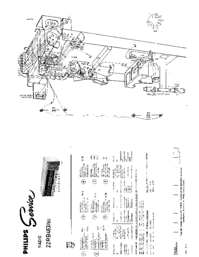 Philips 22RB463 service manual