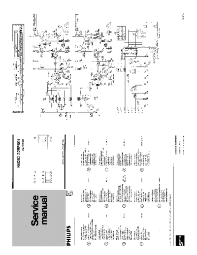 Philips 22RF601 service manual