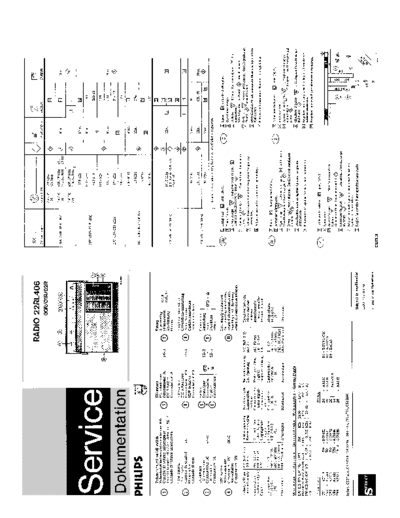 Philips 22RL406 service manual