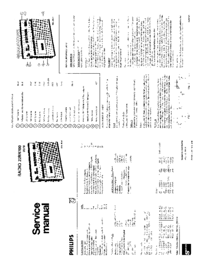 Philips 22RR700 service manual