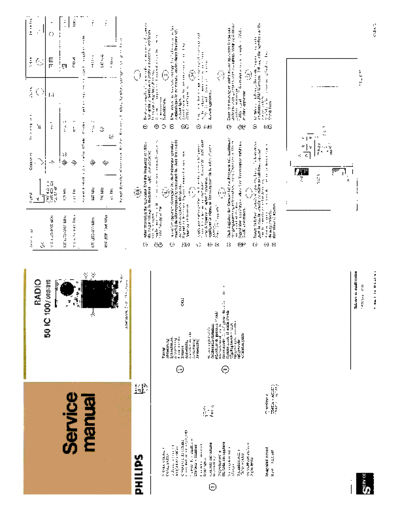 Philips 50 IC 100 service manual