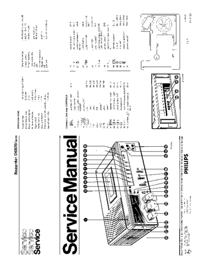 Philips Recorder D6920 service manual