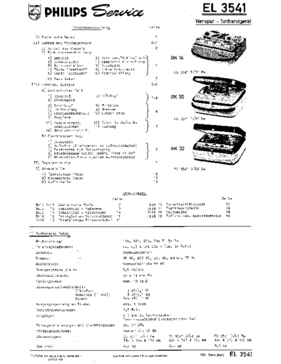 Philips EL3541 service manual